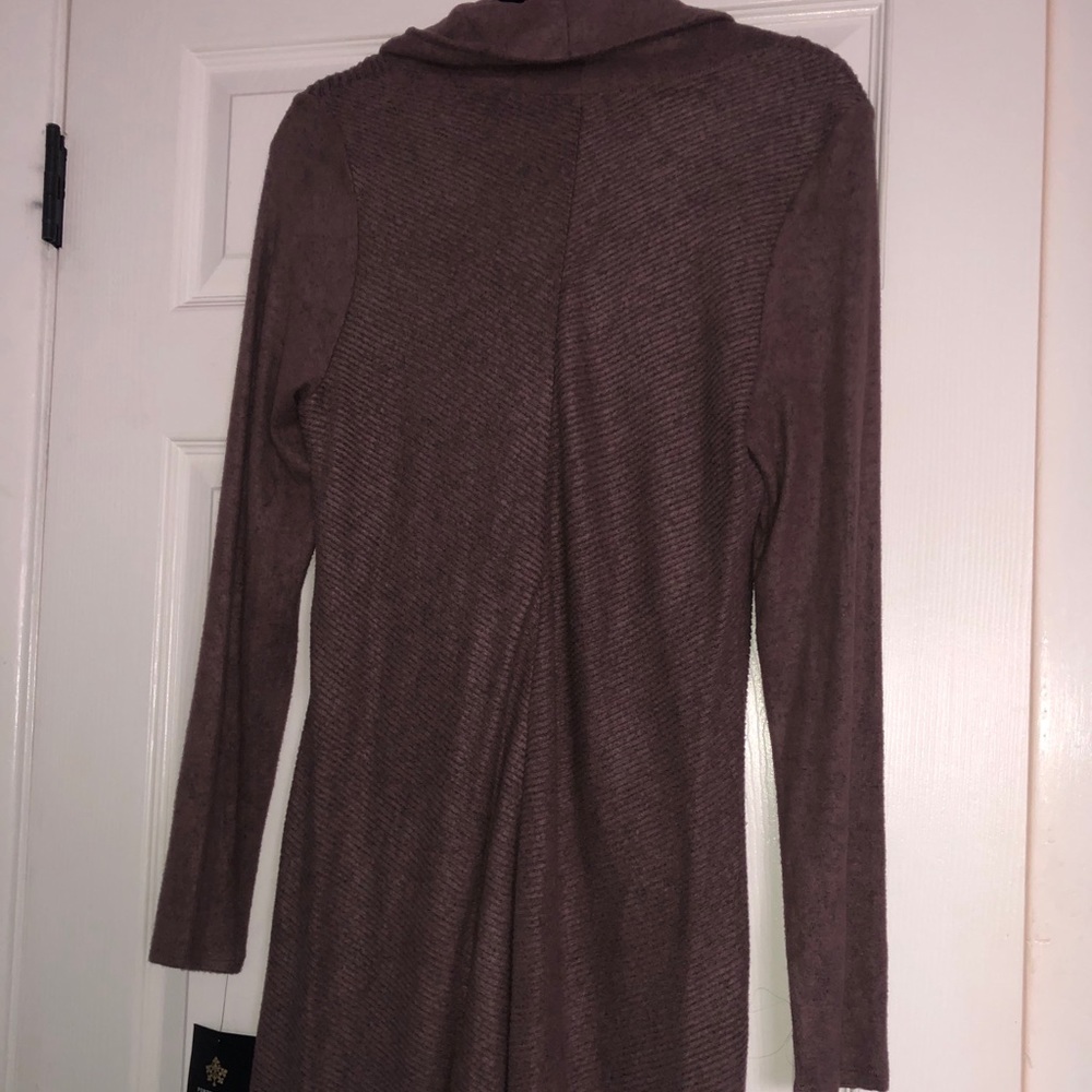 Fortune & Ivy cowl neck knit dress
